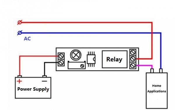 Timer Adjustable Delay Realy Module ITEAD Wiki